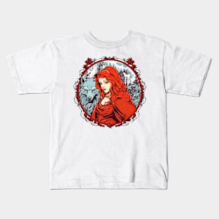 Little red riding hood Kids T-Shirt